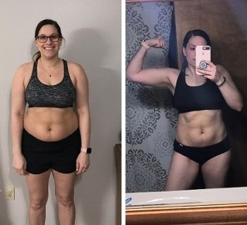 Before and after picture